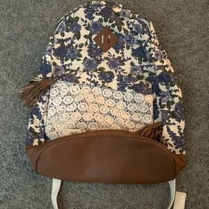 Floral Lace Backpack